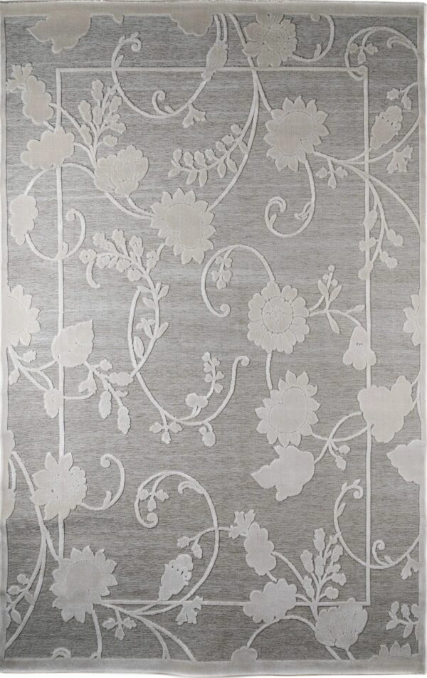 ΧΑΛΙ MUSE 59004/W SILVER CREAM - 133cm x 190cm