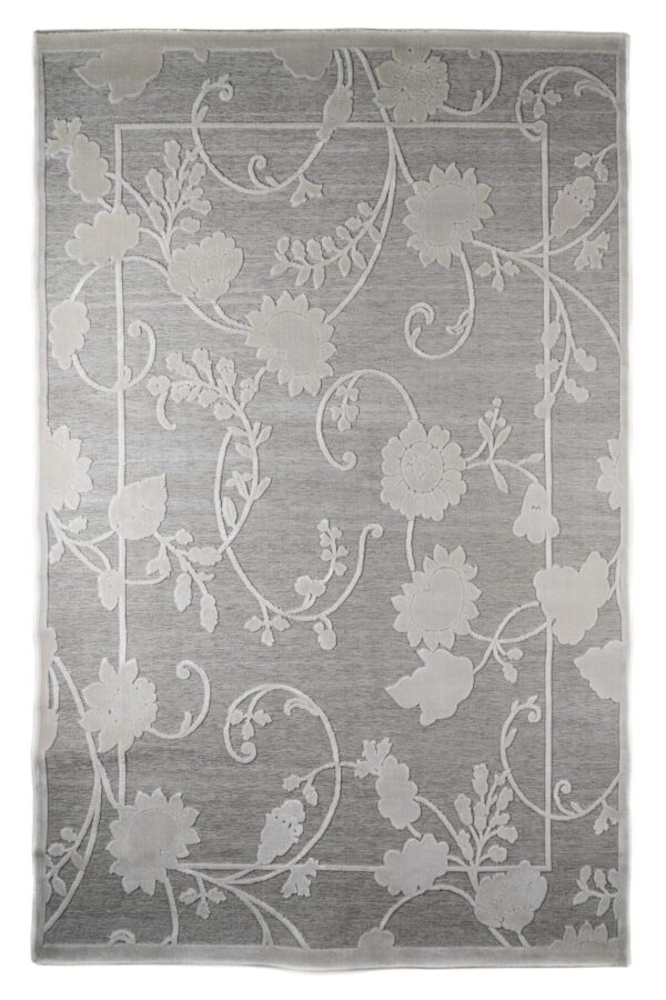 ΧΑΛΙ MUSE 59004/W SILVER CREAM - 133cm x 190cm
