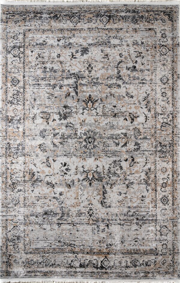 ΧΑΛΙ PEARL 2332 ANTHRACITE-GREY - 160cm x 230cm