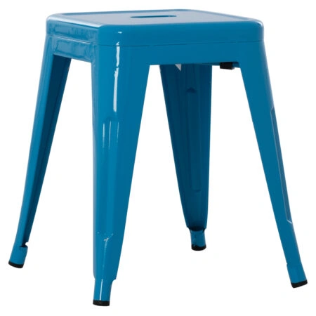 ΣΚΑΜΠΟ ΜΕΤΑΛΛΙΚΟ MELITA HM0096.48 ΣΕ ΜΠΛΕ ΧΡΩΜΑ 39x39x46Υεκ.