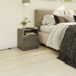 Κομοδίνο Luna Γραφίτης 40x40x50cm