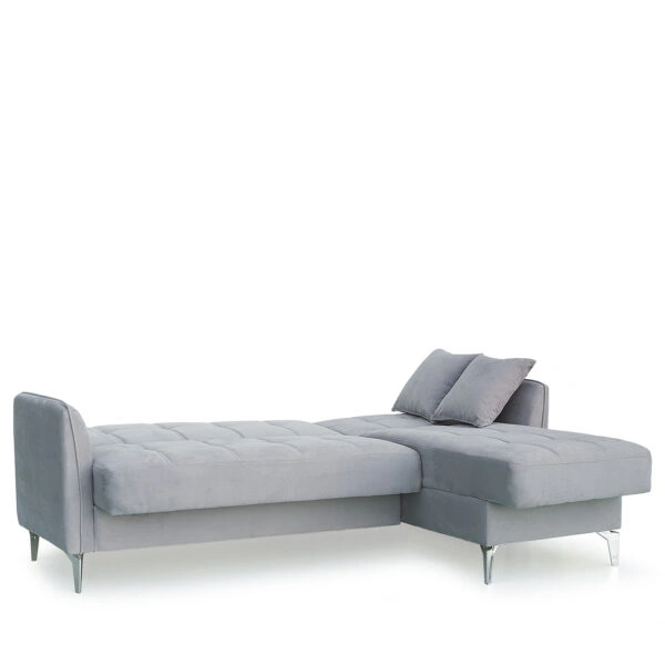 Καναπές Γωνιακός  JOAQUIN Γκρι 230x84x89cm