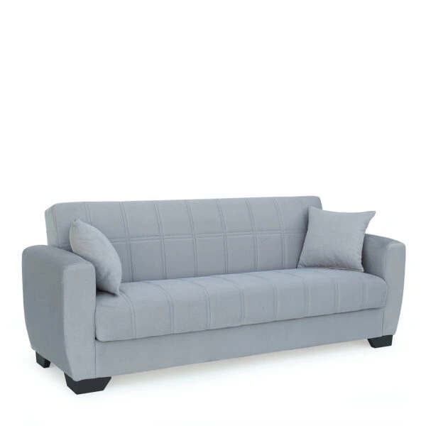 Καναπές Κρεβάτι Τριθέσιος  DIEGO 3S Γκρι 210x84x86cm