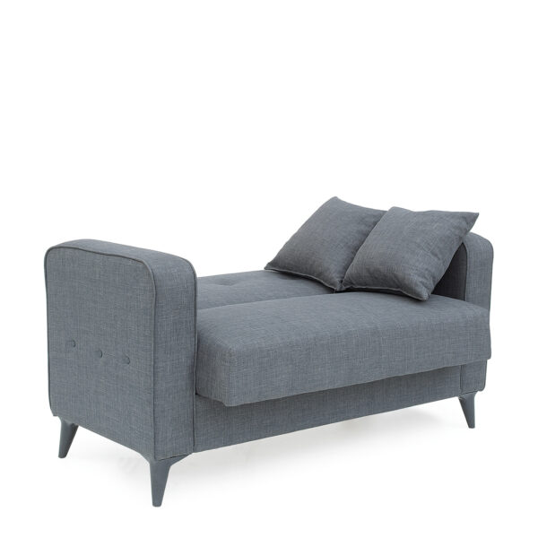 Καναπές Κρεβάτι Διθέσιος  GABRIEL 2S Γκρι 146x79x81cm