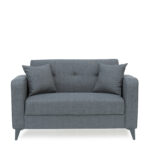 Καναπές Κρεβάτι Διθέσιος  GABRIEL 2S Γκρι 146x79x81cm