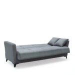Καναπές Κρεβάτι Τριθέσιος  JAVIER 3S Γκρι 210x84x86cm