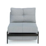 Πολυθρόνα ArteLibre OLIVER Ανοιχτό Γκρι 87x93x90cm