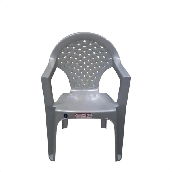 Καρέκλα Κήπου  Γκρι Πλαστικό 56x55x79cm