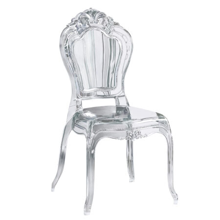 Καρέκλα Catering  YORDAN Διάφανο PP 42x52x88cm