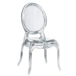 Καρέκλα Catering  PEDRAN Διάφανο PP 42x52x88cm