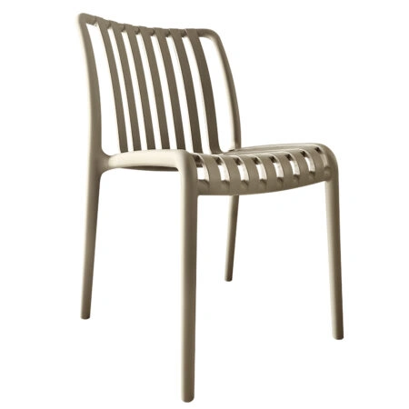 Καρέκλα Κήπου  TAHITI Μπεζ PP 60x47x80cm