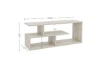 Έπιπλο TV Eden Γκρι 100x29.6x40cm