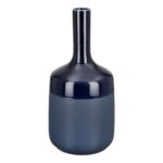 Βάζο Bottle "Sky" Κεραμικό Μπλε PU H. 25 cm D. 12 cm