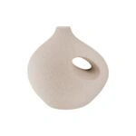 Βάζο "Radon" Κεραμικό Beige Γκρι PU 2 Pcs. Assorted 21x11.5x21cm