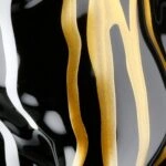 Figure Dog Balloon Dog Κεραμικό Πολύχρωμο Μαύρο 19X8X15Cm 19X8X15Cm