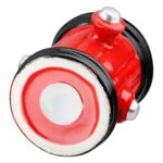 Money Box Hydrant Ceramic Red 15X12X16Cm 15X12X16Cm