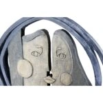 Γλυπτό Round "Abstract" Couple Motif Πολυρεζίνη Μαύρο Μπρούντζινο PU 28.5x8x31cm