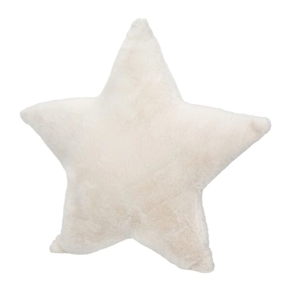 Cushion Star Textile Beige Grey 2 Assorted 45X13X43Cm 45X13X43Cm