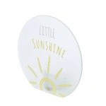 Ρεσώ Θήκη "Sunshine" Γυάλινο Γκρι Λευκό Yellow PU 12 Pcs. Assorted L. 5 cmh. 95 cm D. 10 cm