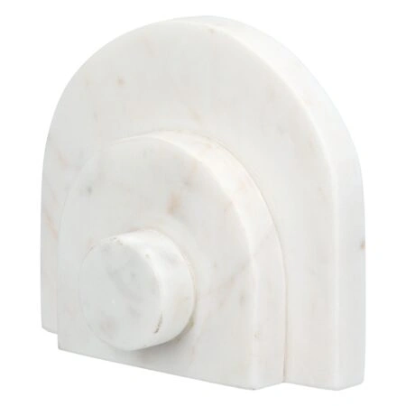 Βιβλιοθήκες Μάρμαρο Μπεζ Λευκό 12X5X11Cm 12X5X11Cm