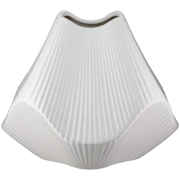 Βάζο Κεραμικό Λευκό 22X22X19Cm 22X22X19Cm