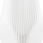 Βάζο Κεραμικό Λευκό 15X15X30Cm 15X15X30Cm