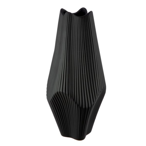 Βάζο Κεραμικό Μαύρο 15X15X30Cm 15X15X30Cm