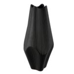 Βάζο Κεραμικό Μαύρο 15X15X30Cm 15X15X30Cm