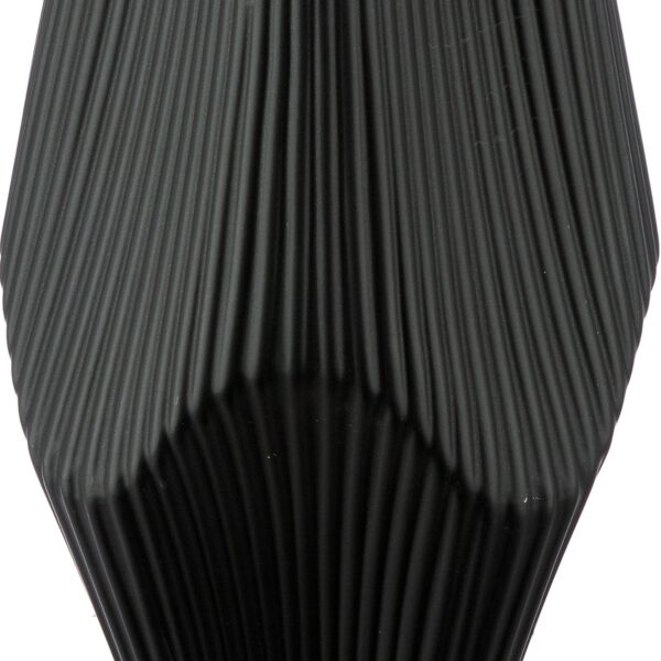 Βάζο Κεραμικό Μαύρο 15X15X30Cm 15X15X30Cm