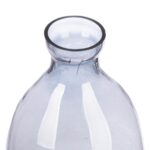 Βάζο μπουκαλιού "Canus" Γυάλινα Σκεύη Γκρι Ασημί 13X13X33Cm 13X13X33Cm