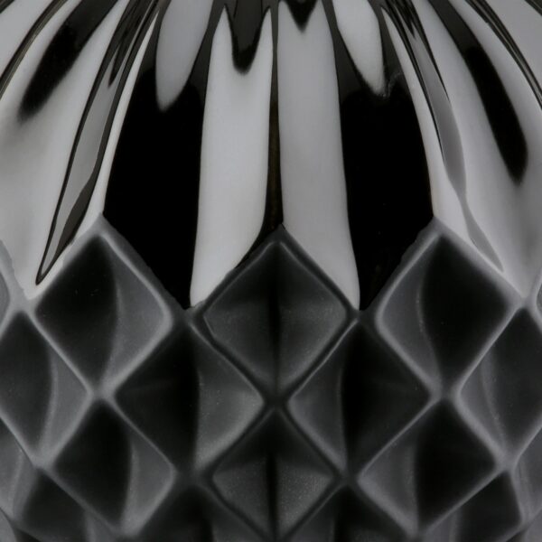 Διακοσμητική Μπάλα Στρογγυλή Κεραμική Μαύρο D11X11Cm D11X11Cm