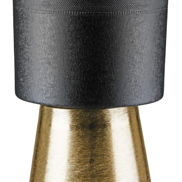 Ζαρντινιέρα Κυλινδρικό Αλουμίνιο Μαύρο D22X34Cm D22X34Cm