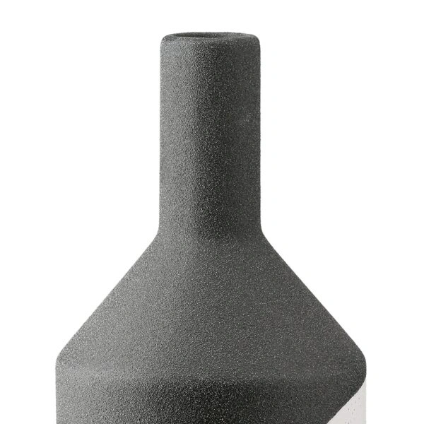 Βάζο Λαιμού Κεραμικό Μαύρο D10X21Cm D10X21Cm