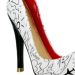 Μπουκαλοθήκη Παπούτσια Μονής Γραμμής Σχεδίασης Συνθετική Ρητίνη Λευκή 23X9X19Cm 23X9X19Cm