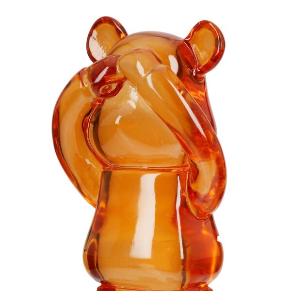 Φιγούρα Αρκούδα Ακρυλικό Πράσινο Πορτοκαλί Ροζ Ποικιλία 3 φορές 7Χ5Χ15 εκ. 7Χ5Χ15 εκ.