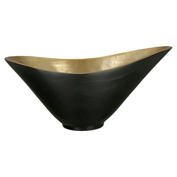Μπολ "Urio" Αλουμινίου Μαύρο 38X215X18Cm 38X215X18Cm