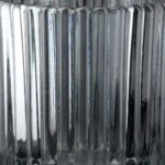 Φανάρι Καταιγίδας "Nostra" Γυάλινο Anthracite PU 18H. 75 cm D. 75 cm