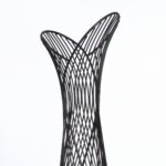 Διακοσμητικό Αντικείμενο Μεταλλικό Μαύρο 17X13X63Cm 17X13X63Cm