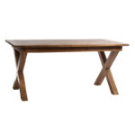 Artekko Attari Ξύλινο Τραπέζι σε Μελί Απόχρωση (140x80x76)cm