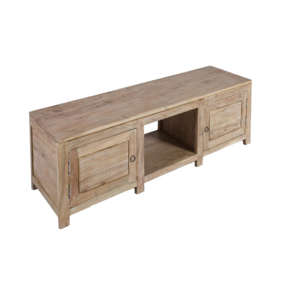 Yeep Ξύλινο Μασίφ Έπιπλο Τηλεόρασης (120x45x35)cm