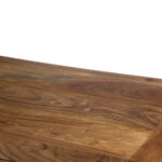 Artekko Attari Ξύλινος Μπουφές σε Μελί Απόχρωση (100x40x90)cm