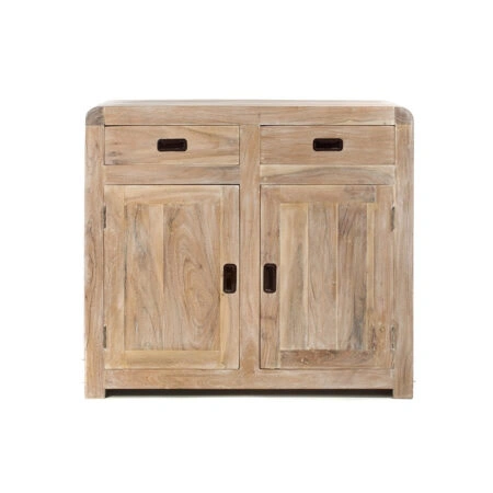 Artekko Attari Ξύλινος Μπουφές σε Λευκή Πατίνα (100x40x90)cm