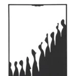 Ανάγλυφο τοίχου Μεταλλικό Μαύρο 26X2X70Cm 26X2X70Cm