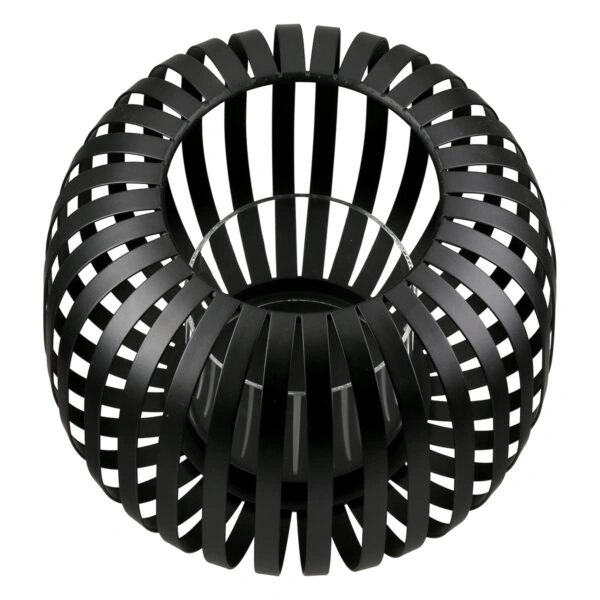 Φανάρι Μεταλλικό Μαύρο D16X13Cm D16X13Cm