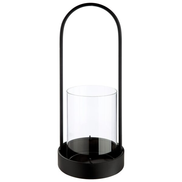 Φανάρι Κυλινδρικό Μεταλλικό Μαύρο D15X39Cm D15X39Cm