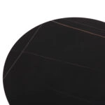 ΣΕΤ 2ΤΜΧ ΤΡΑΠΕΖΙΑ ΣΑΛΟΝΙΟΥ DUNCAN HM21081 MDF ΚΑΙ ΚΕΡΑΜΙΚΟ TOP Φ80εκ & Φ45εκ