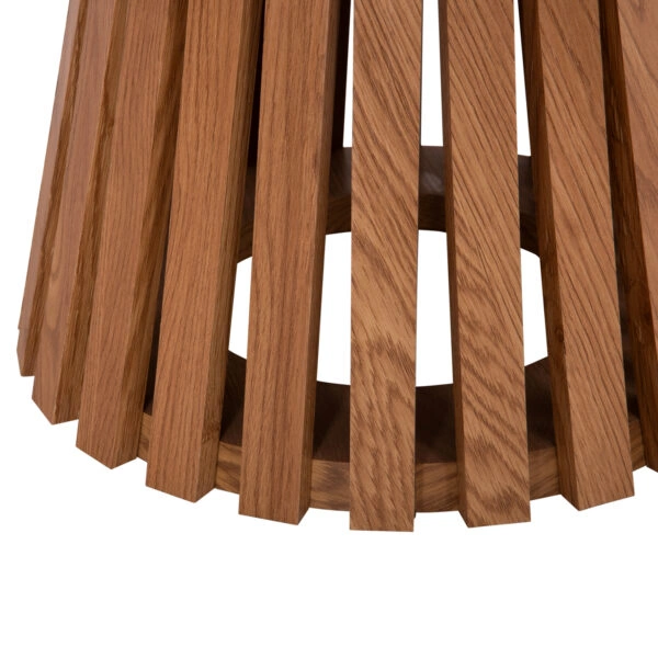 ΣΕΤ 2ΤΜΧ ΤΡΑΠΕΖΙΑ ΣΑΛΟΝΙΟΥ TALBERT HM21083 MDF ΦΥΣΙΚΟ ΞΥΛΟΥ Φ80εκ & Φ45εκ