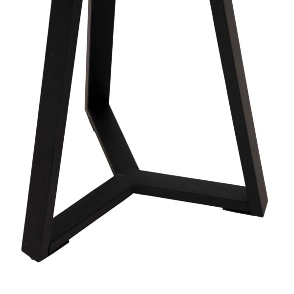 ΣΕΤ 2ΤΜΧ ΤΡΑΠΕΖΙΑ ΣΑΛΟΝΙΟΥ ROCKET HM21090.01 MDF ΓΚΡΙ ΜΑΡΜΑΡΟ Φ80εκ & Φ45εκ