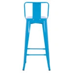 ΣΚΑΜΠΟ BAR-PRO ME ΠΛΑΤΗ ΜΕΤΑΛΛΙΚΟ MELITA HM8643.48 ΜΠΛΕ 42x42x100Υεκ.