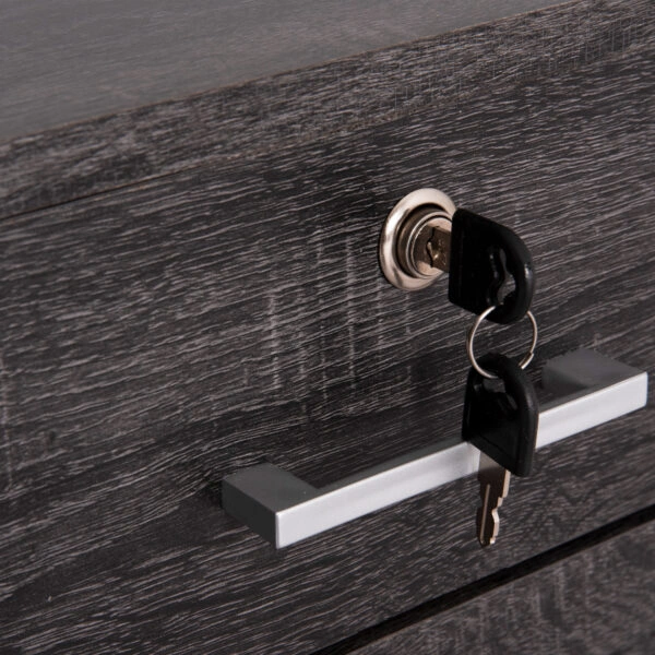 ΣΥΡΤΑΡΙΕΡΑ ΓΡΑΦΕΙΟΥ HAYDEN HM2282.01 ΣΕ ΑΝΘΡΑΚΙ ΧΡΩΜΑ 39x39,5x46,5